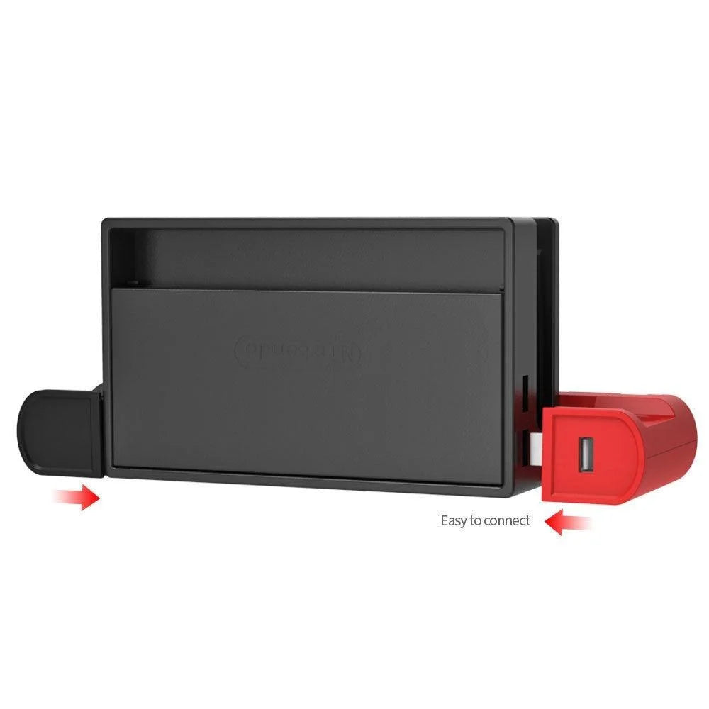 Dobe tns-0122 charging dock 6 in 1 for n-s - console | nintendo essentials