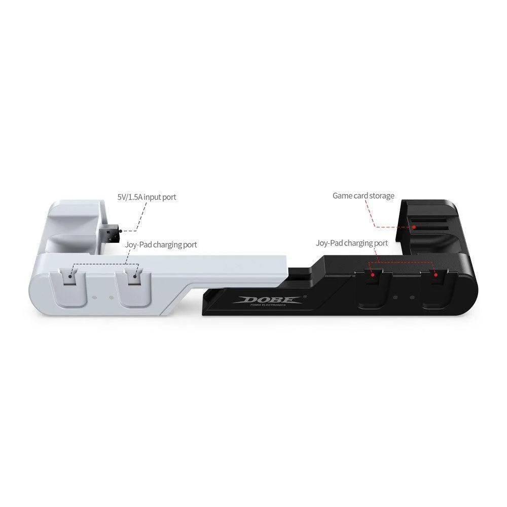 Dobe tns-0122b charging dock for n-s/n-s oled - console | nintendo essentials