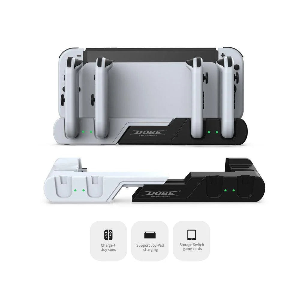 Dobe tns-0122b charging dock for n-s/n-s oled - console | nintendo essentials