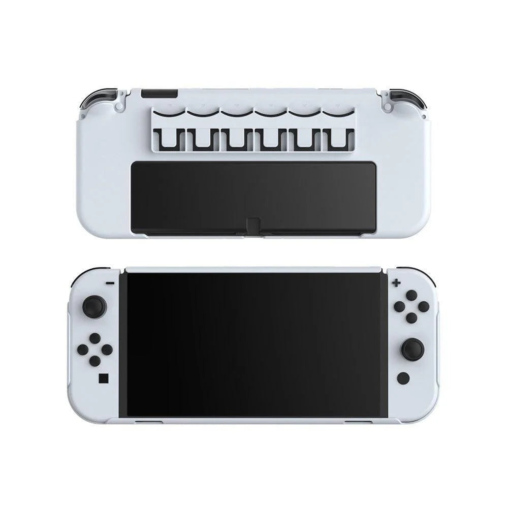 Dobe tns-1141 crystal case for n-s oled - console | nintendo essentials