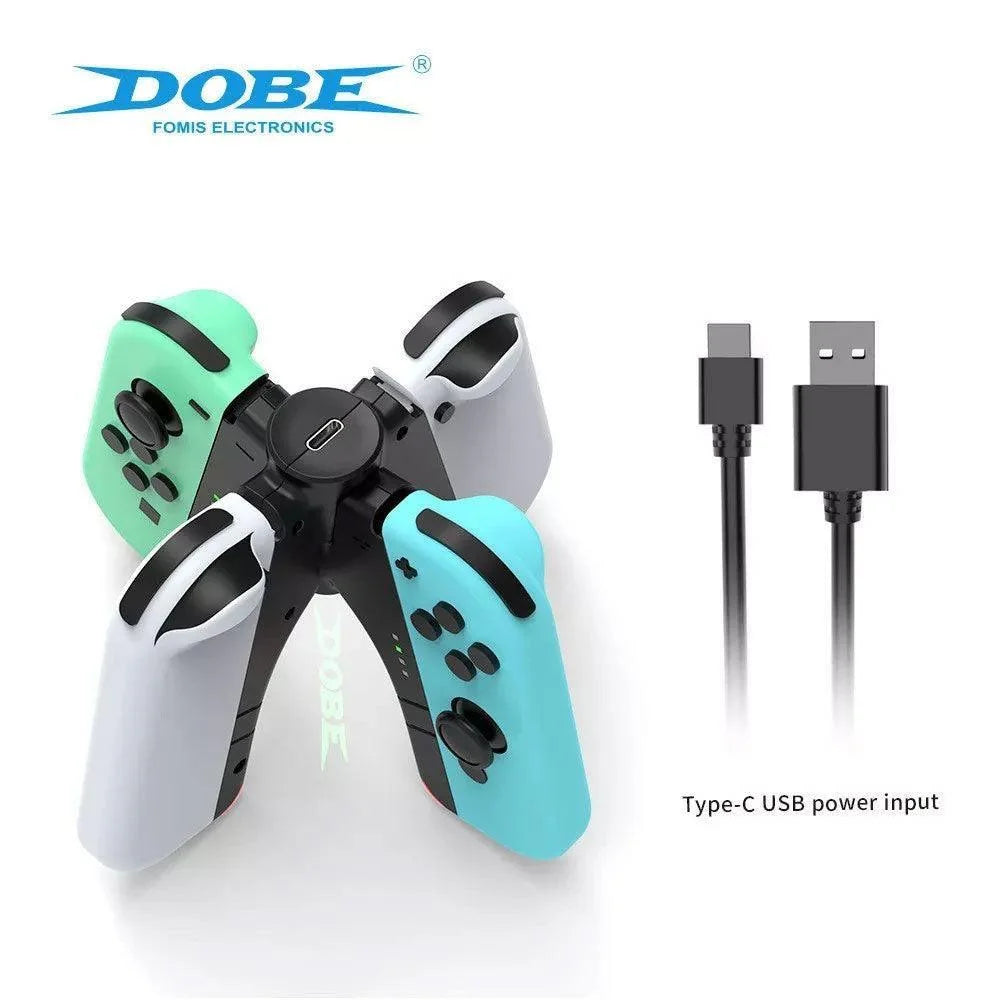 Dobe tns-1180 joy-pad charging handle for n-s/n-s oled - console | nintendo essentials