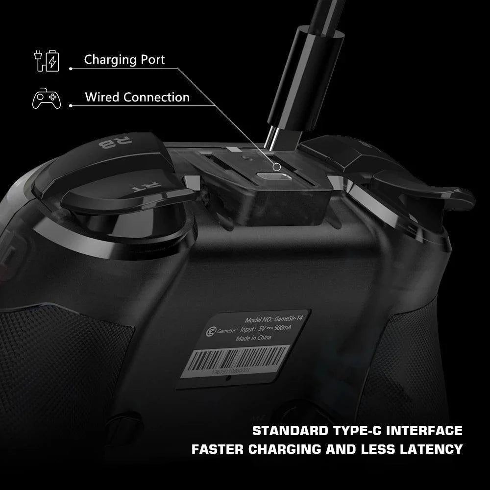 Gamesir t4 pro controller - multi-platform game controller for ultimate gaming experience - console | controller | pc