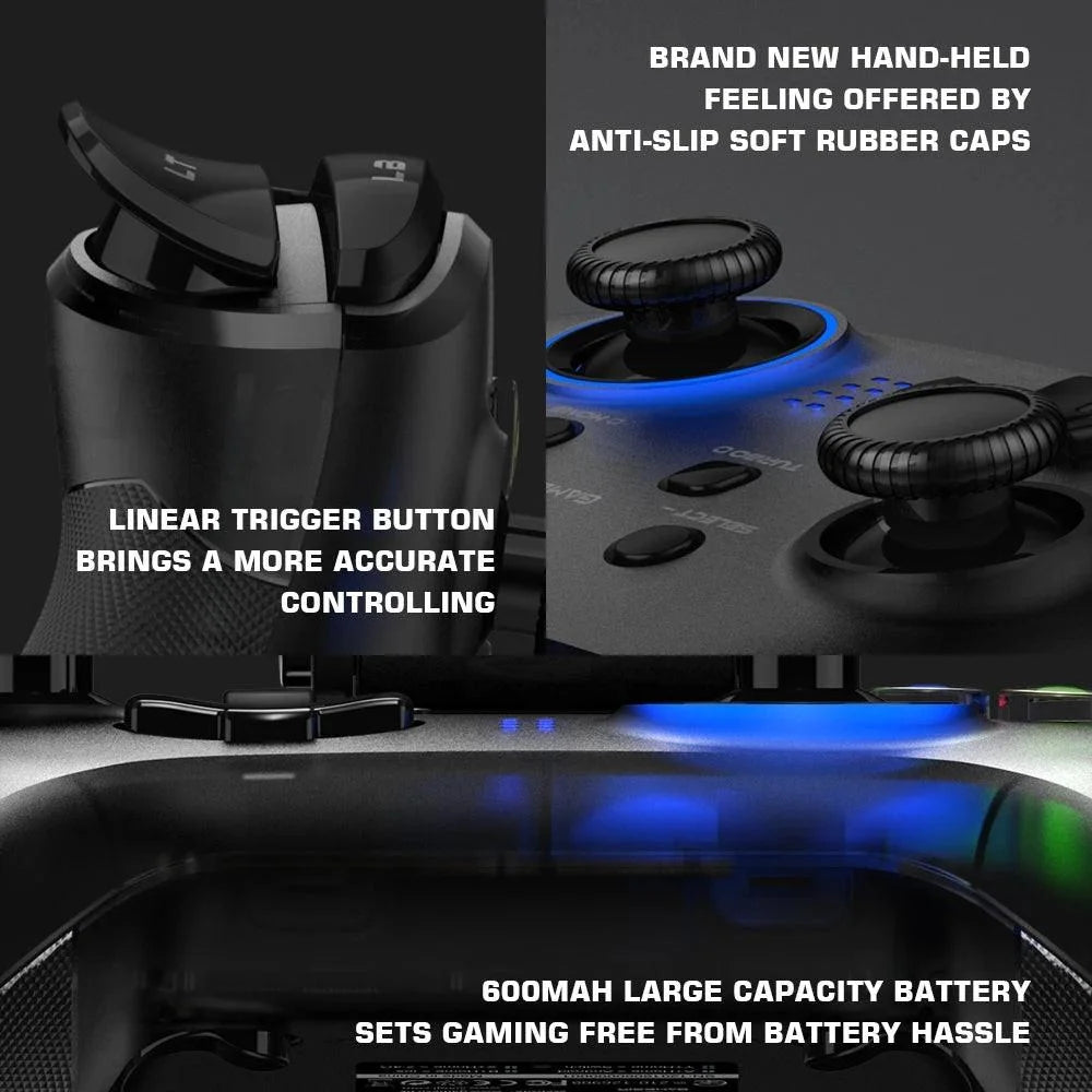 Gamesir t4 pro controller - multi-platform game controller for ultimate gaming experience - console | controller | pc
