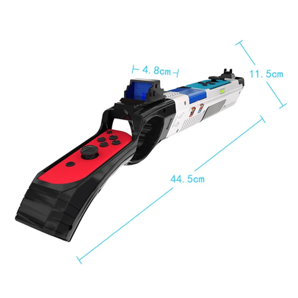 Gun shape handgrip feeling joystick for nintendo switch 2/1pcs - console | nintendo essentials
