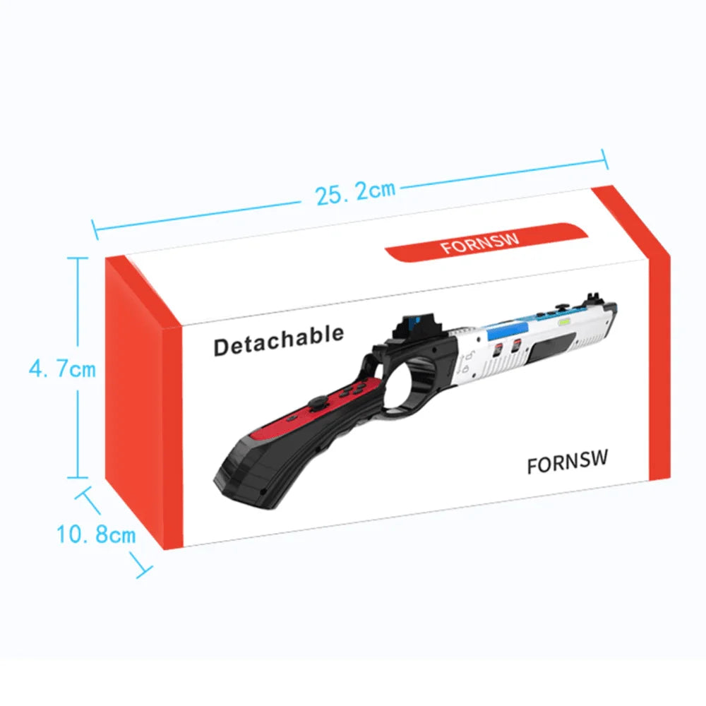 Gun shape handgrip feeling joystick for nintendo switch 2/1pcs - console | nintendo essentials