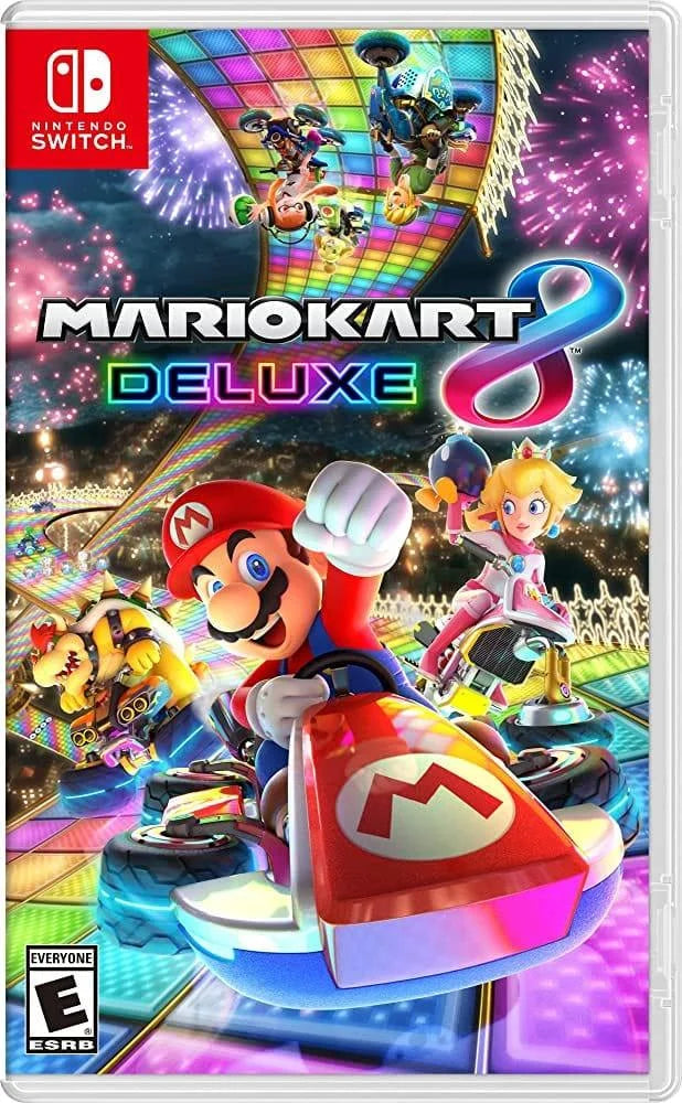 Mario kart 8 deluxe ns - nintendo games