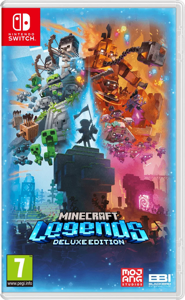 Minecraft legends deluxe edition ns - nintendo games