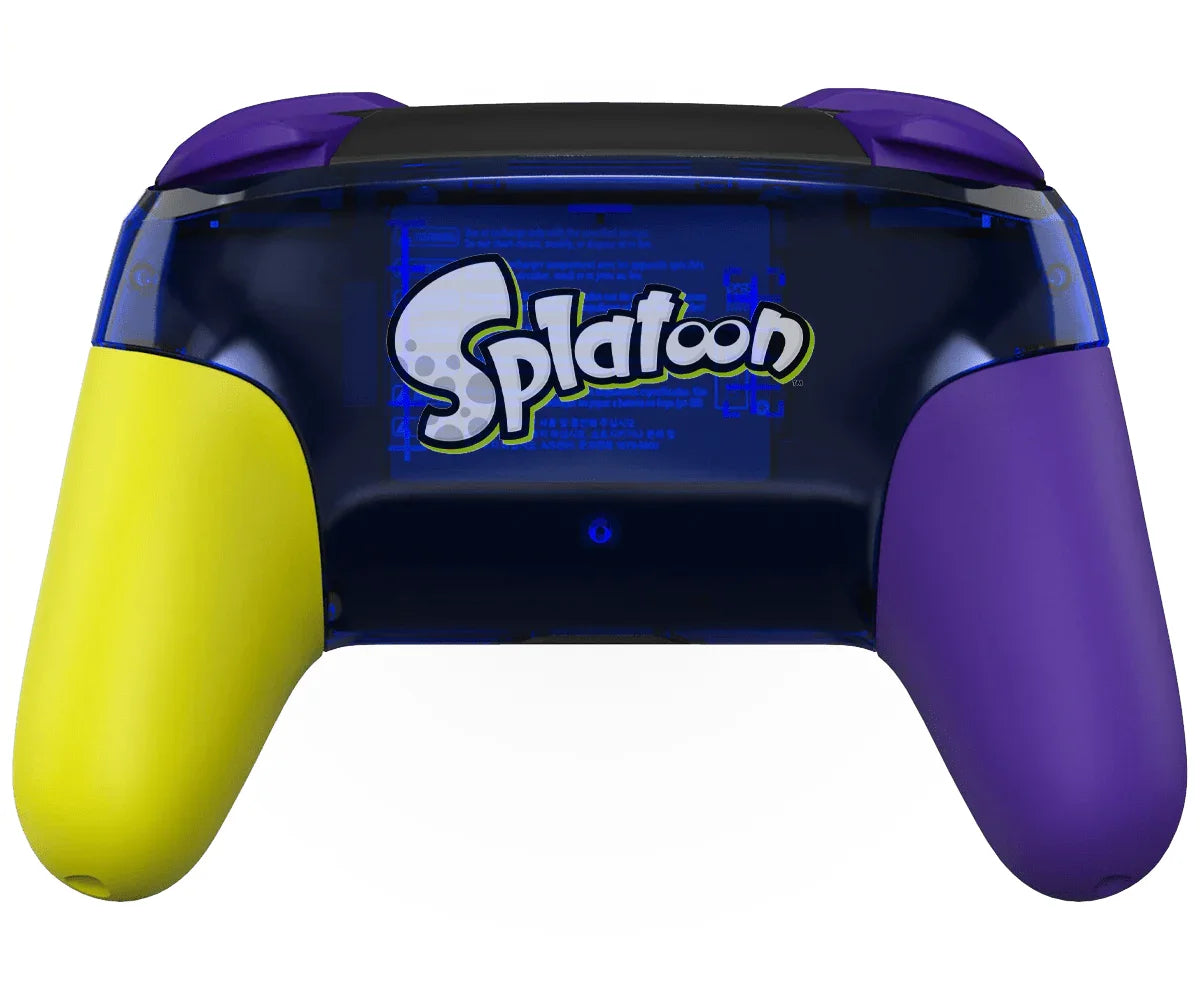 Splatoon nintendo pro custom controller - purple - nintendo controllers