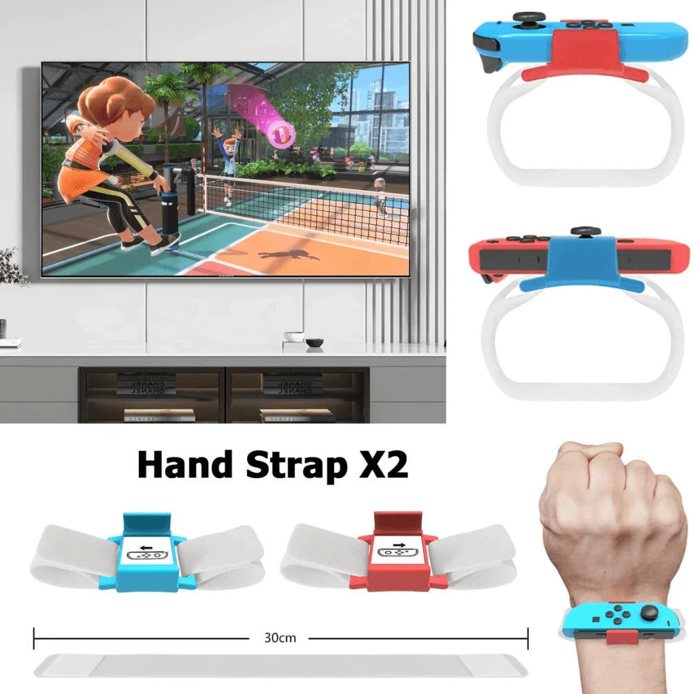 Sports game accessories bundle for ns switch sport accessories 9 in 1 - console | nintendo essentials