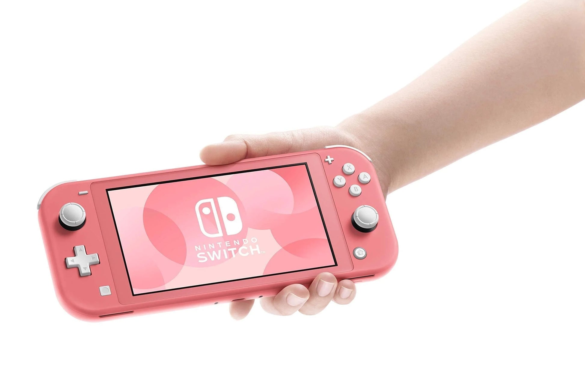 Nintendo switch lite - coral - nintendo consoles