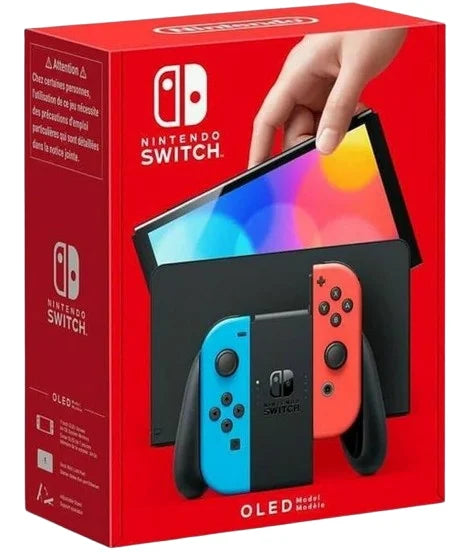 Nintendo switch - oled model neon blue neon red set - nintendo consoles