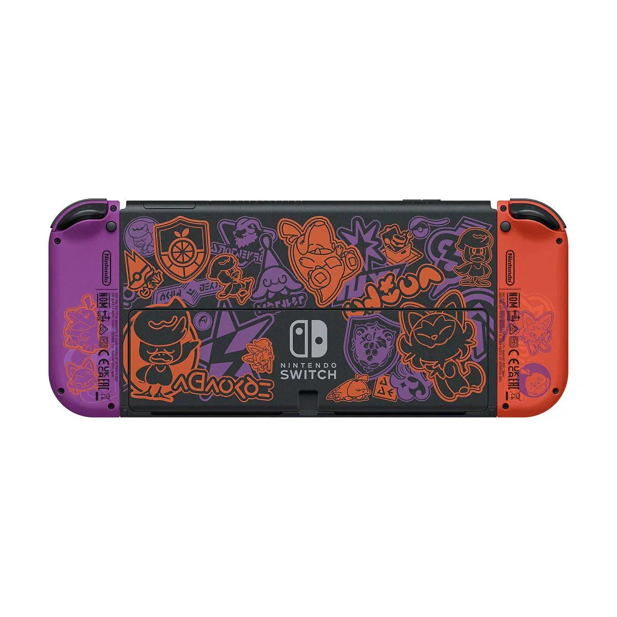 Nintendo switch oled model pokémon scarlet & violet edition - nintendo consoles