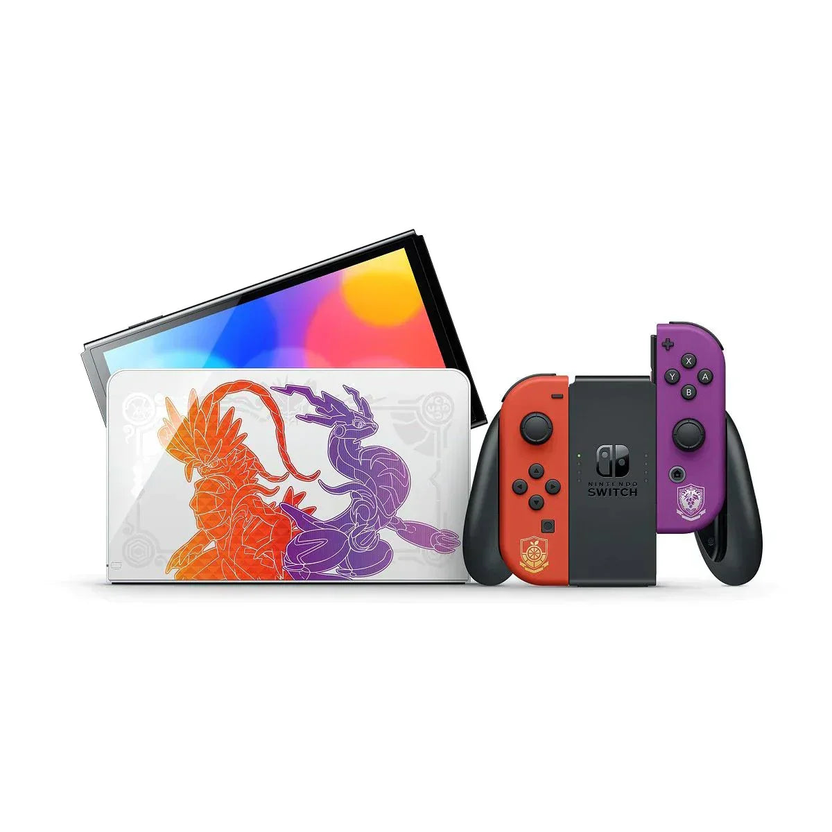 Nintendo switch oled model pokémon scarlet & violet edition - nintendo consoles