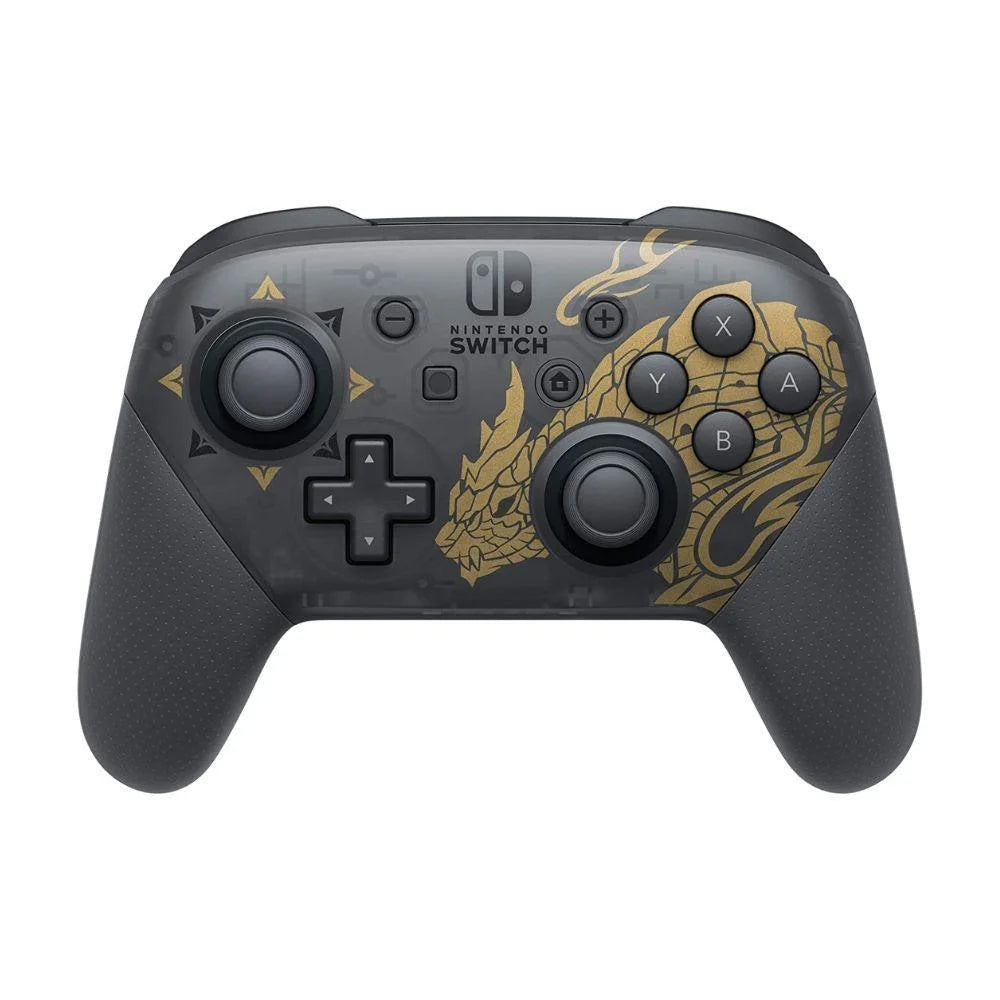 Nintendo switch pro controller monster hunter rise edition - switch - console | controller | nintendo essentials