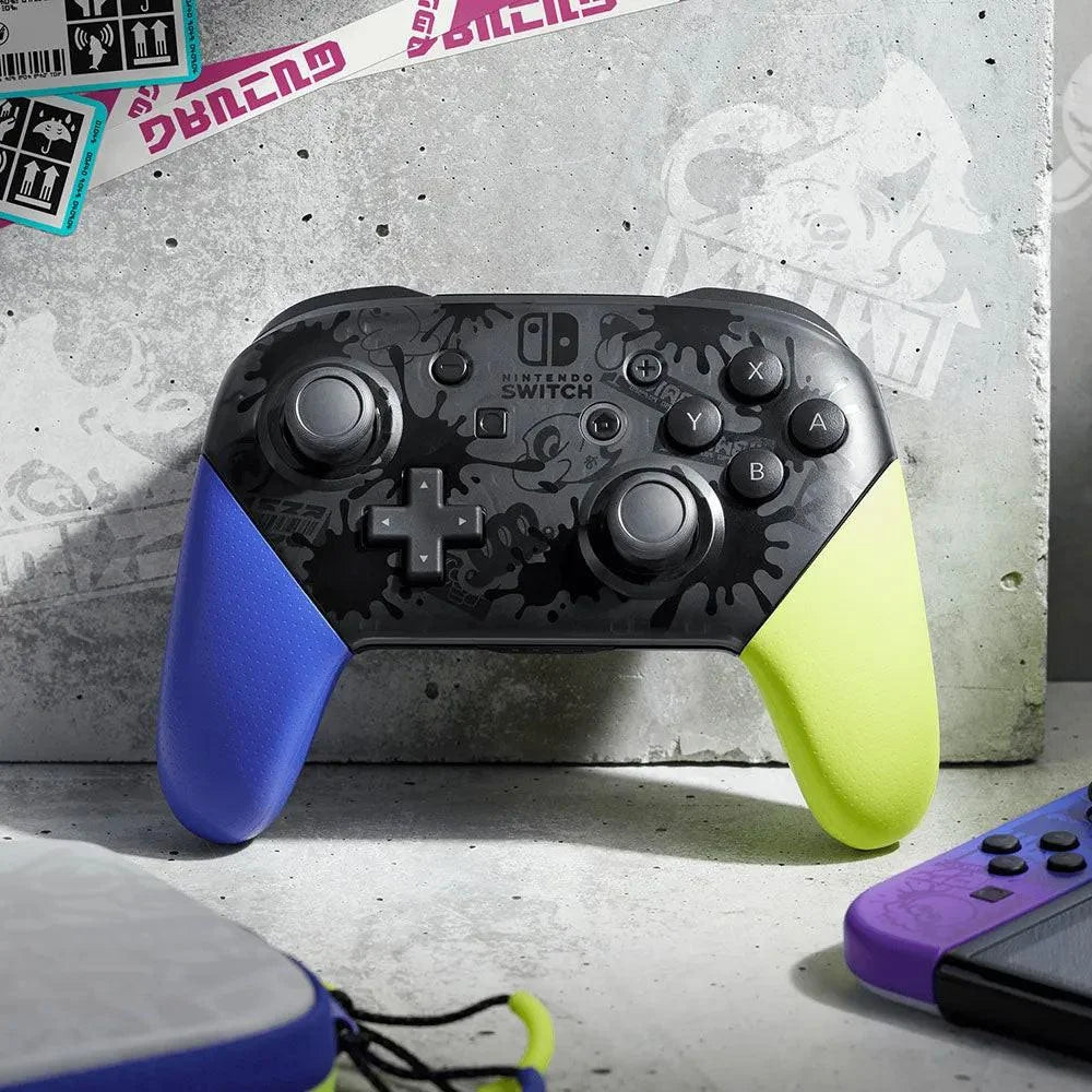 Nintendo switch pro splatoon 3 edition - enhanced gaming experience - console | controller | nintendo essentials