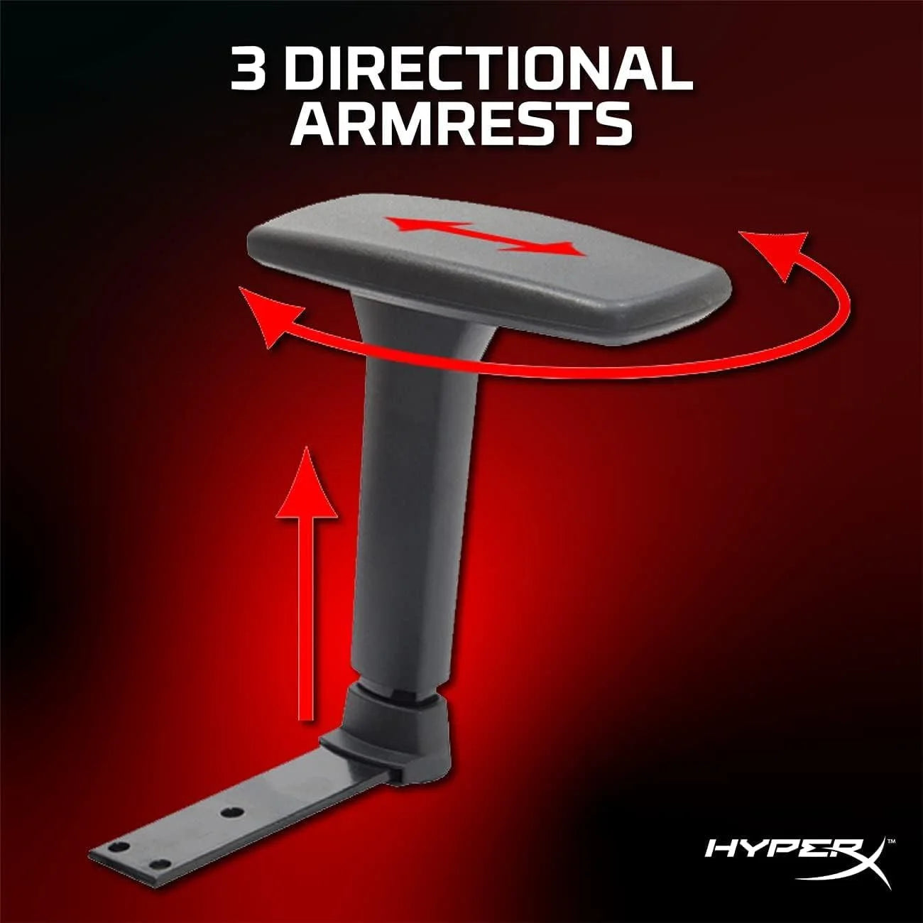 Hyperx blast gaming chair - ergonomic gaming chair leather upholstery video chair red black - desk & chair