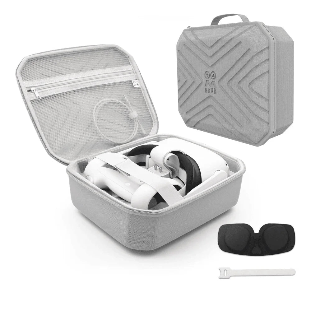 Amvr travel case for meta quest 2 - console | oculus essentials