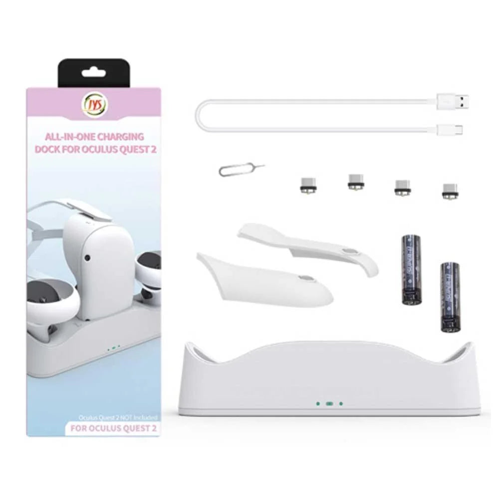 Charging station and display stand for oculus quest 2 jys-oc003 - console | oculus essentials