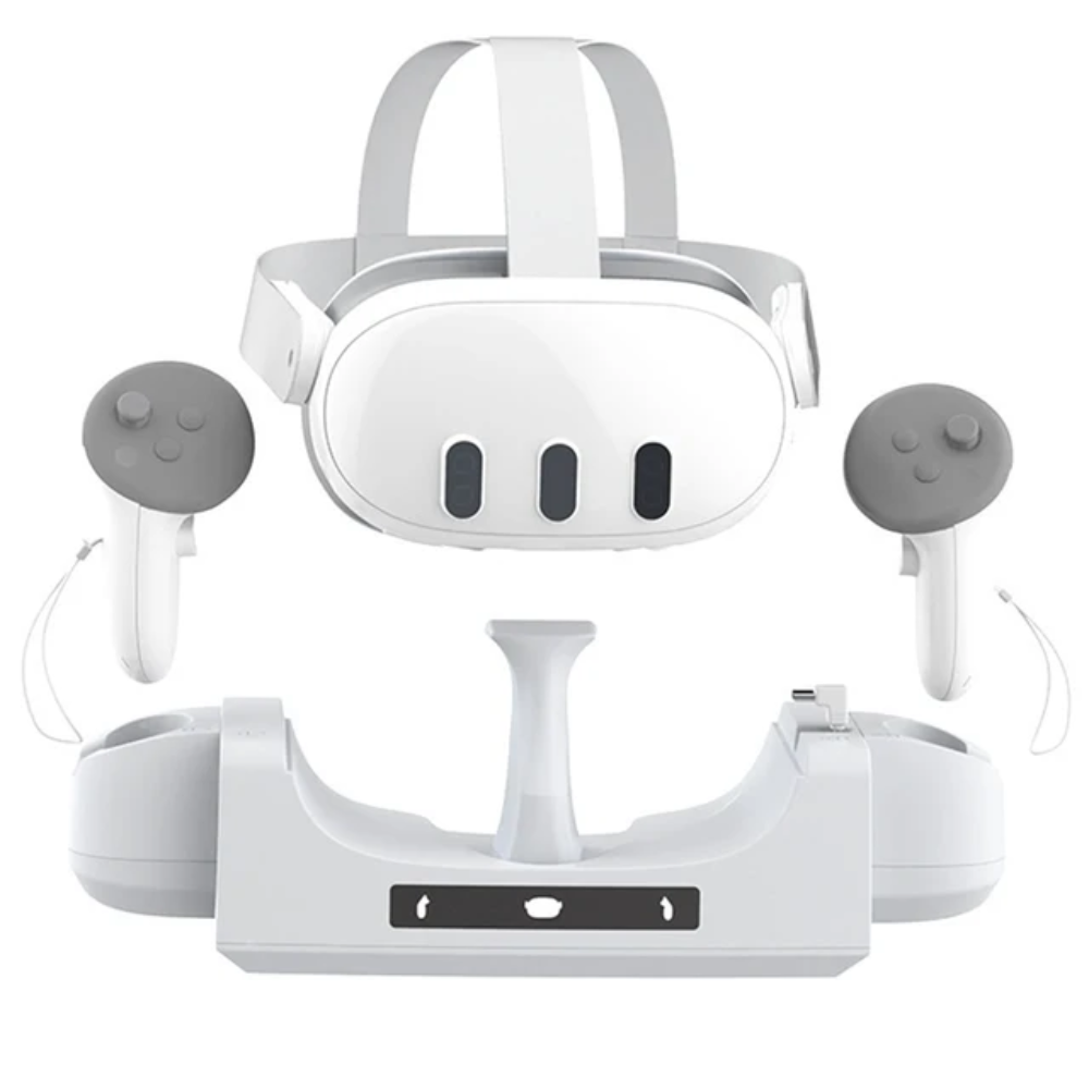 Charging station vr headset charger with controller display stand - console | oculus essentials