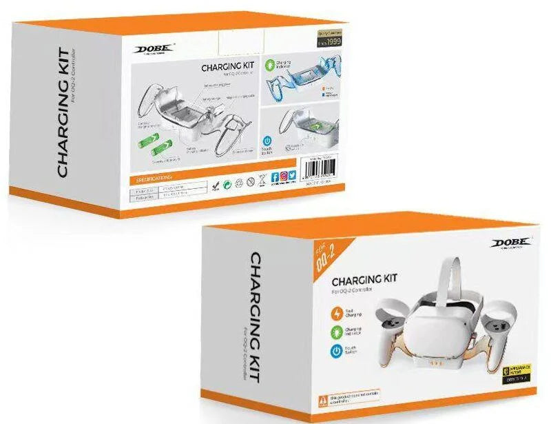 Dobe charging kit for oculus quest 2 - quest accessories