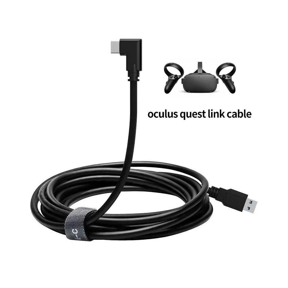 Oculus headset cable pc vr for quest 2 and quest link - console | oculus essentials