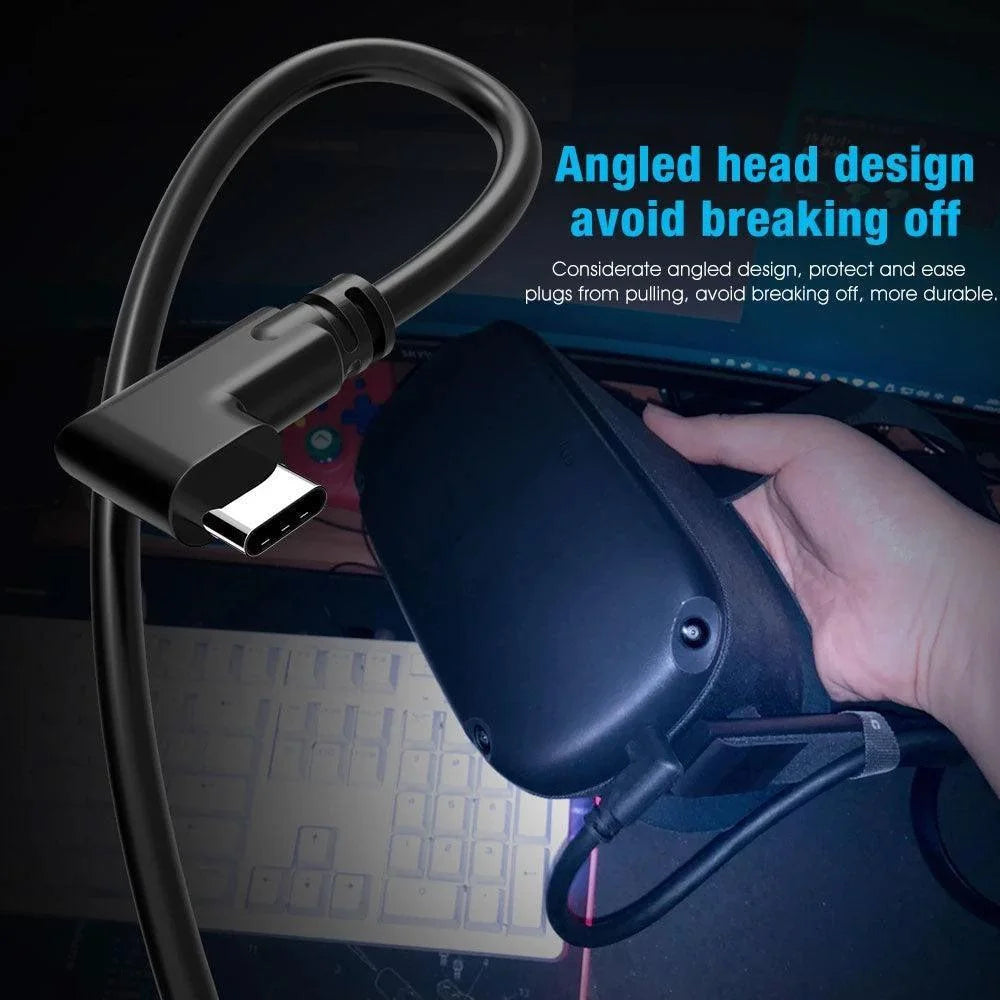Oculus headset cable pc vr for quest 2 and quest link - console | oculus essentials