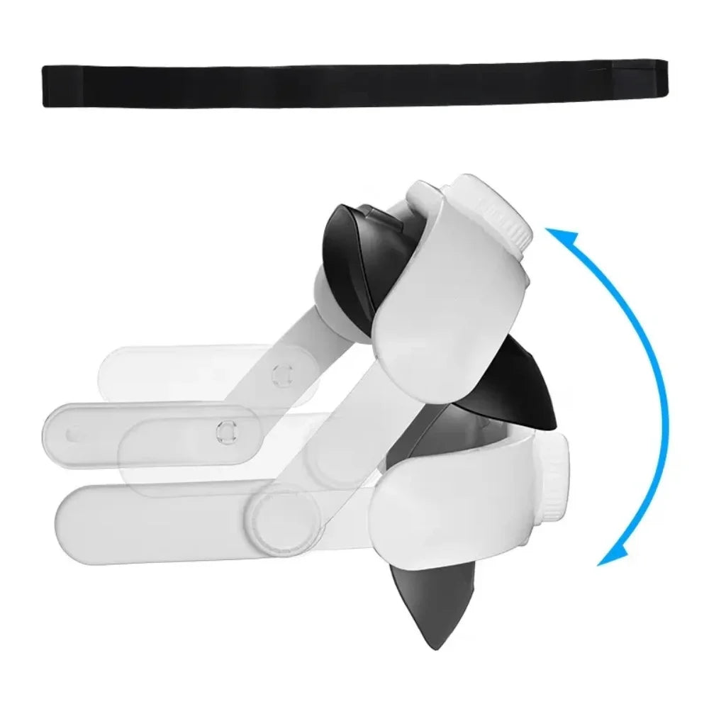 Hbv-456 oculus quest 3 adjustable head strap - replaceable headset strap