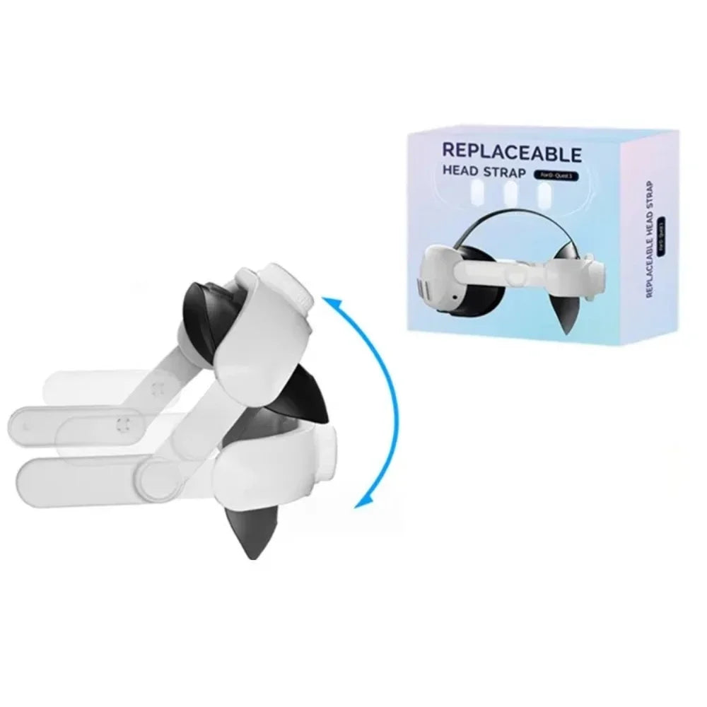 Hbv-456 oculus quest 3 adjustable head strap - replaceable headset strap