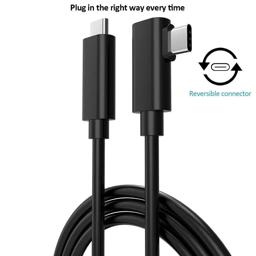 Usb c to usb c cable compatible for oculus - cables & chargers | charging cables & adapters