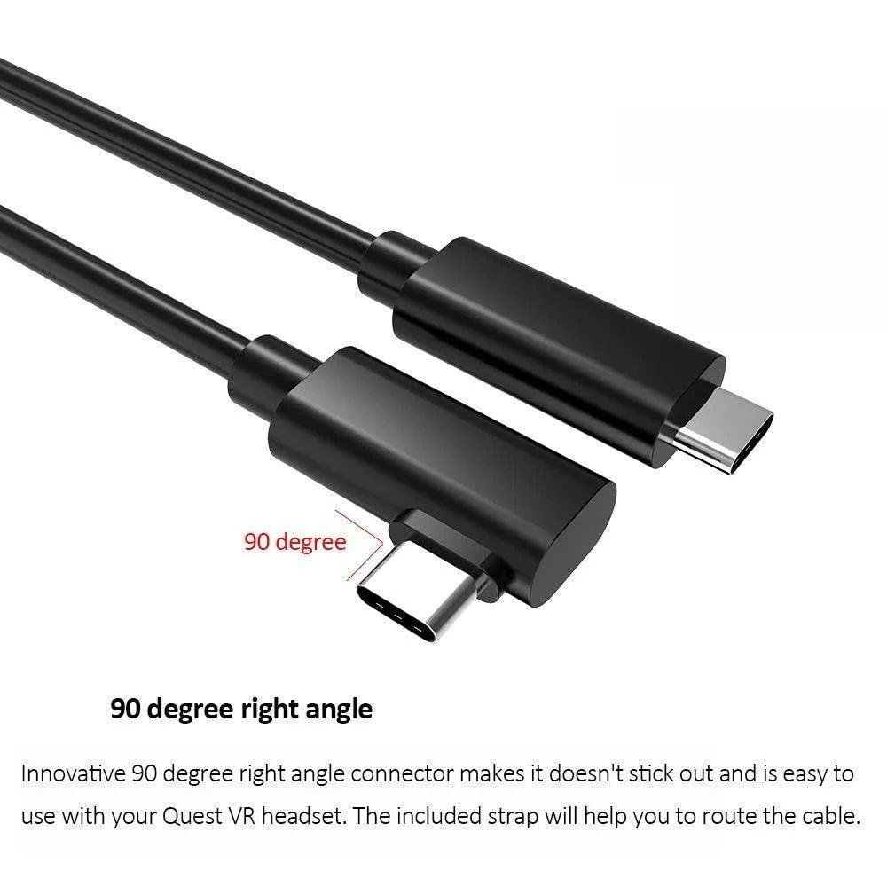 Usb c to usb c cable compatible for oculus - cables & chargers | charging cables & adapters