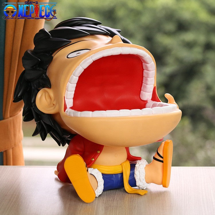 One Piece Luffy Anime Action Figure Entrance Storage Box