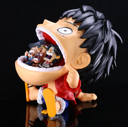 One Piece Luffy Anime Action Figure Entrance Storage Box Default Title
