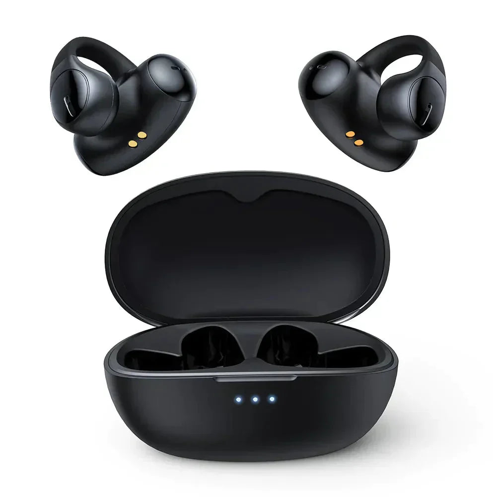 Onikuma t306 bluetooth headset - wireless air conduction audio experience - black - audio | earphone