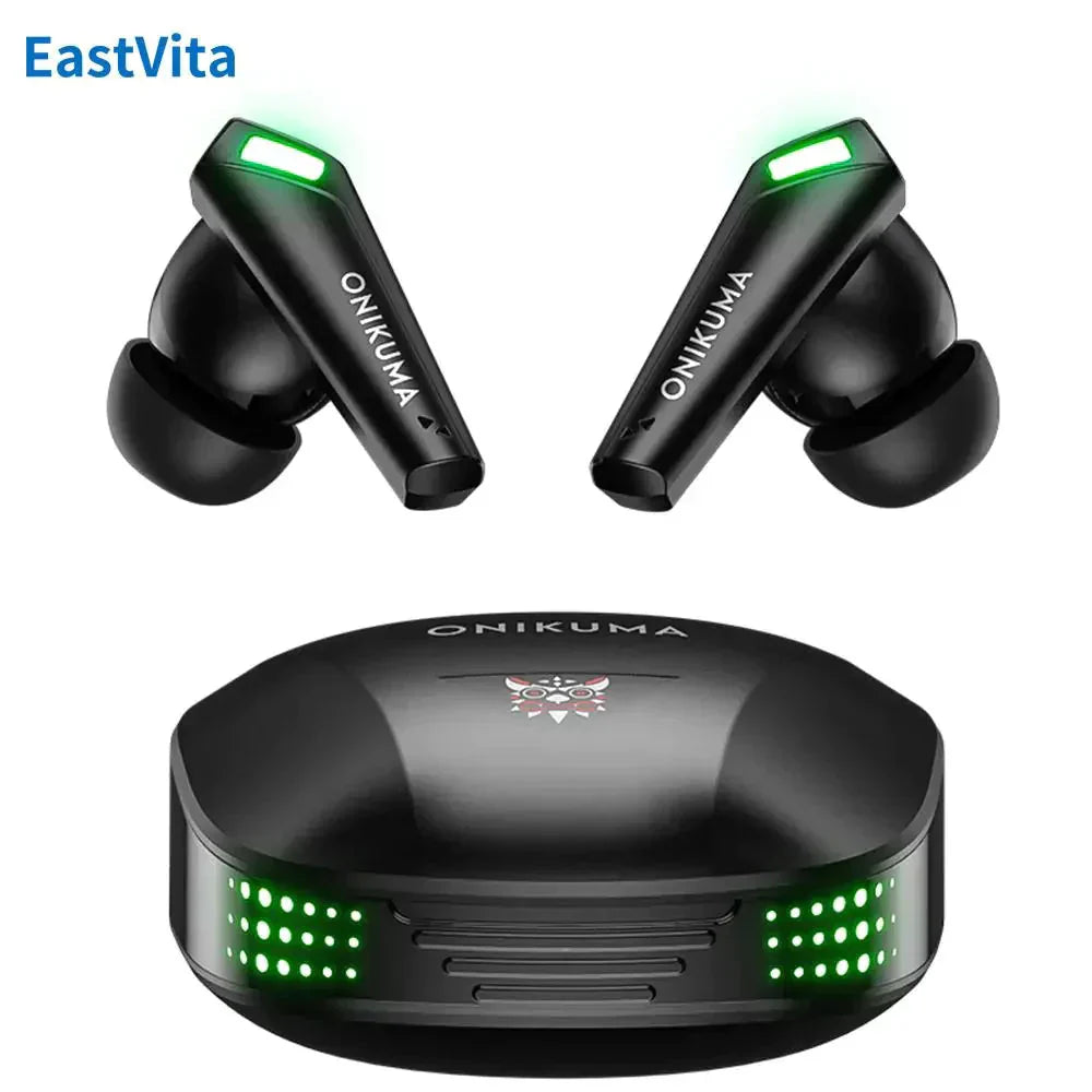 Onikuma t308 wireless earbuds with mic for superior sound experience - audio | earphone