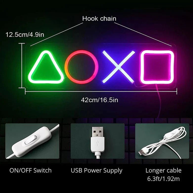 Paladone decoration led modeling lamp - ps icon - playstation headsets & accessories