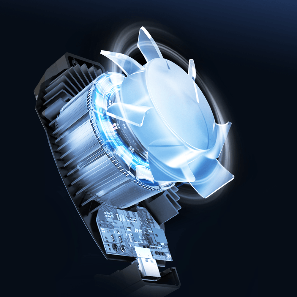 Panther Series Semiconductor Phone Cooler with Digital Display - Gameonjo