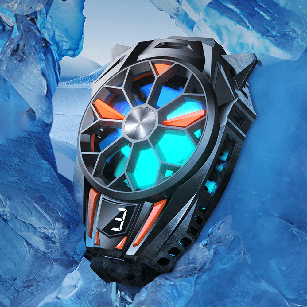 Panther Series Semiconductor Phone Cooler with Digital Display - Gameonjo