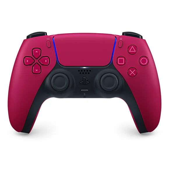 Playstation 5 dualsense wireless controller - cosmic red - console | controller