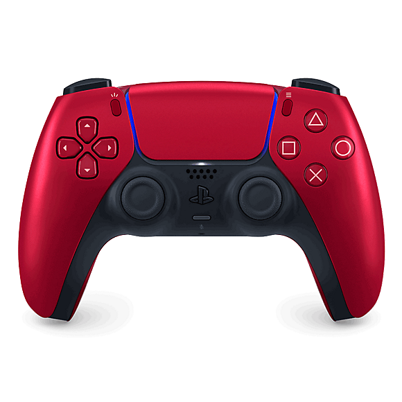 Playstation 5 dualsense wireless controller - volcanic red - console | controller