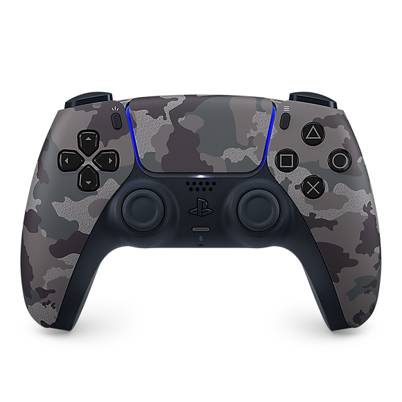 Playstation 5 dualsense wireless controller - gray camouflage - console | controller