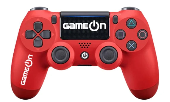 Gameon wireless controller - red - playstation controllers