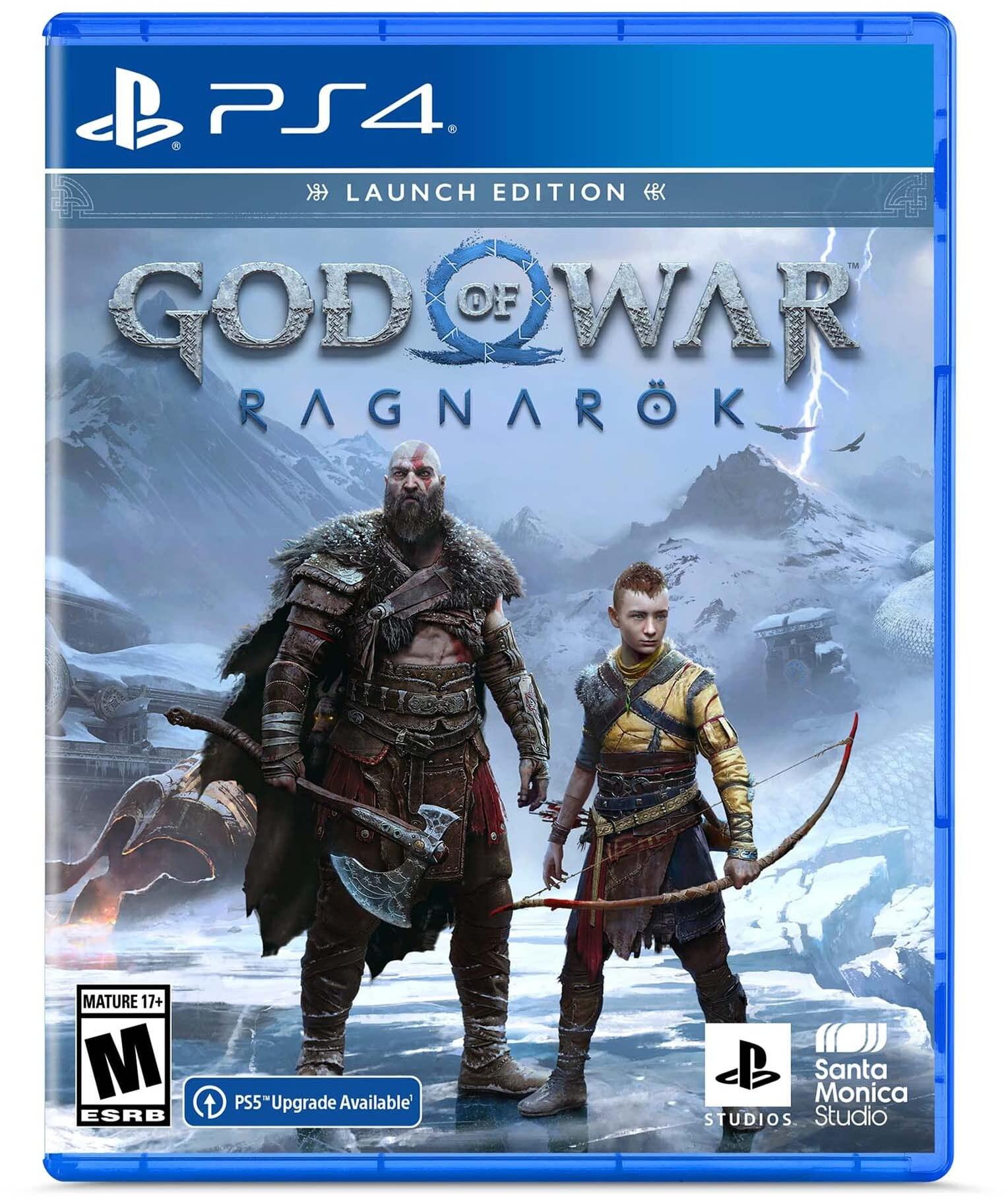 God of war ragnarök launch edition - playstation 4 - playstation games