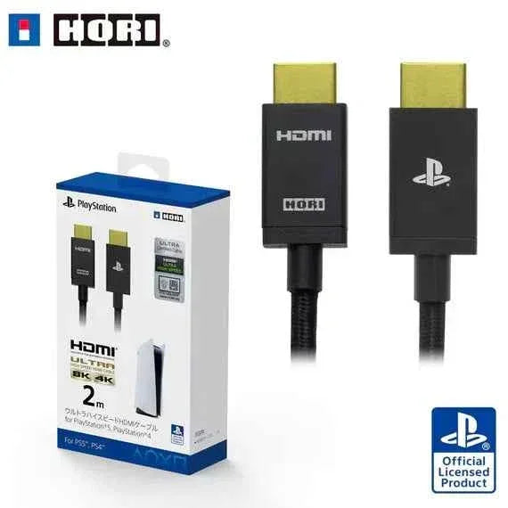 Hori hdmi cable for playstation 5 - ultra high-speed (2/3 m) - 2m - cables & chargers | car essentials