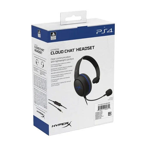 Hyperx cloud chat headset – official playstation licensed - playstation headsets & accessories
