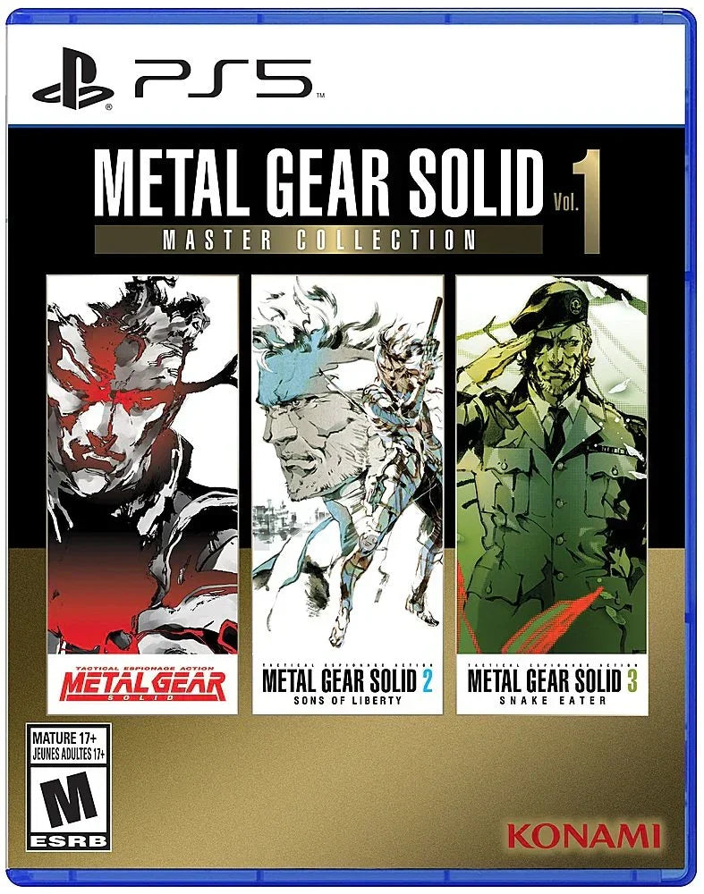 Metal gear master collection vol 1-ps5 - playstation games