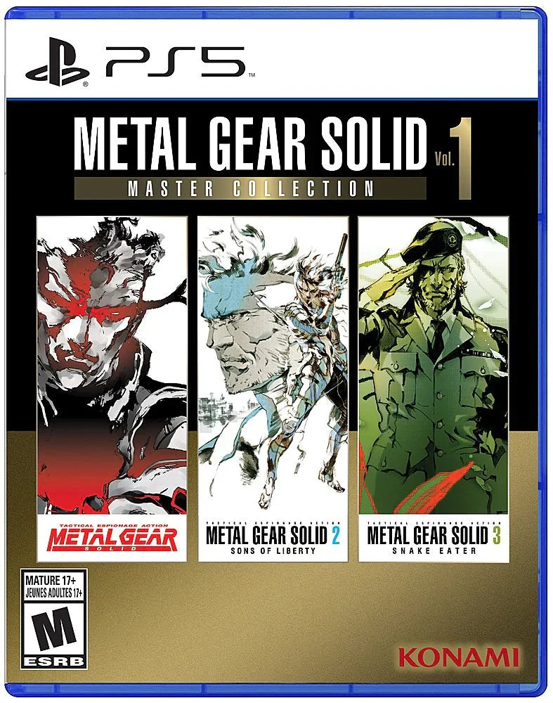 Metal gear master collection vol 1-ps5 - playstation games