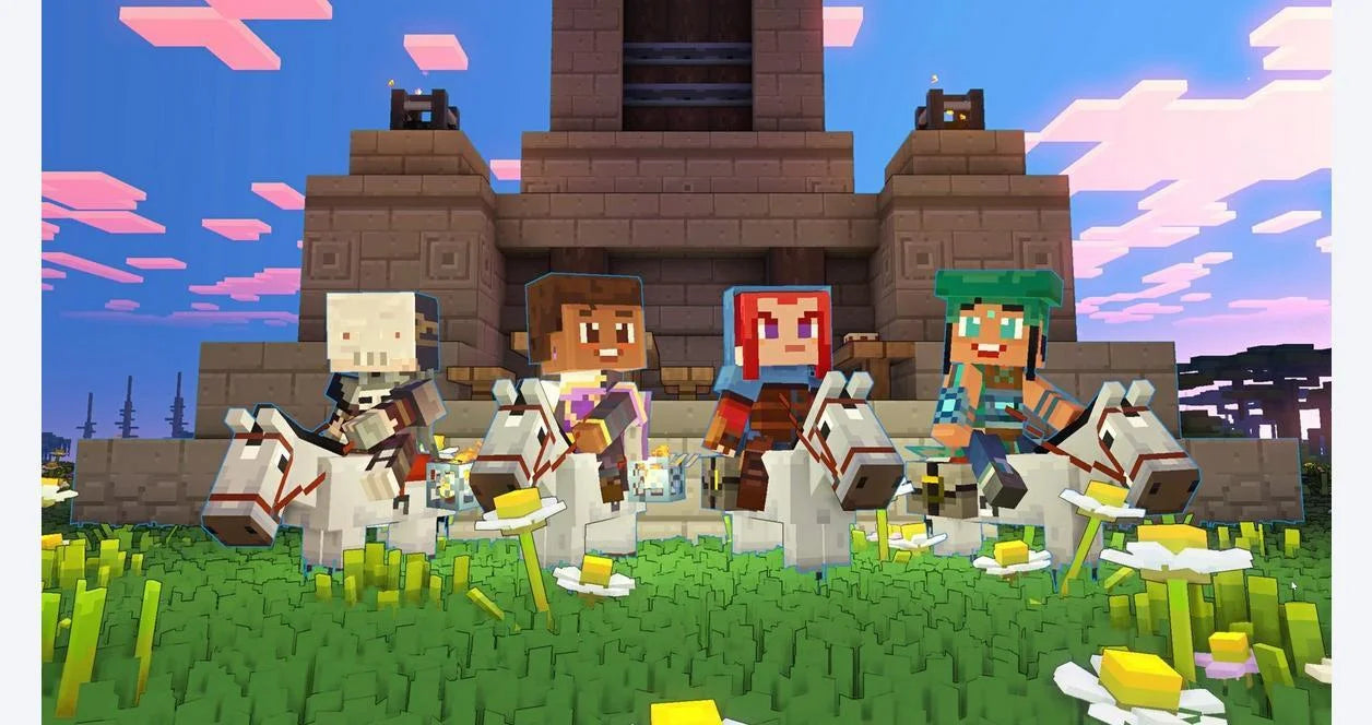 Minecraft legends deluxe edition - playstation 5 - playstation games