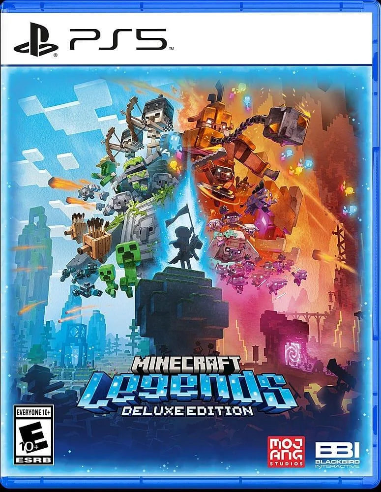 Minecraft legends deluxe edition - playstation 5 - playstation games