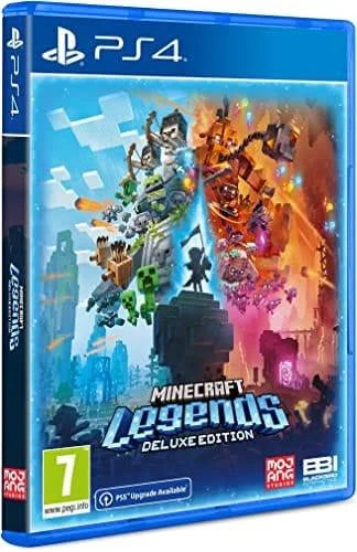 Minecraft legends - deluxe edition - ps4 - playstation games