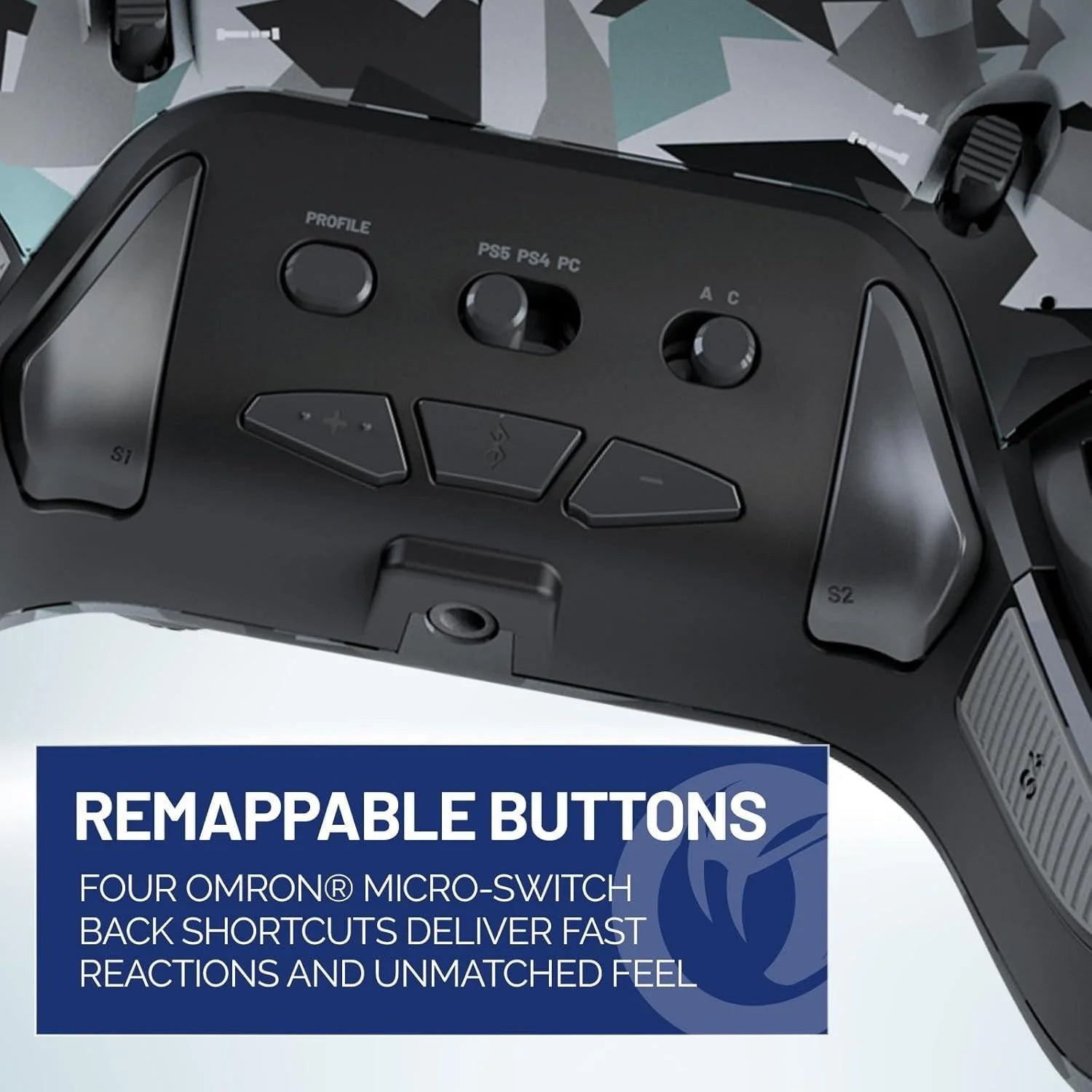 Nacon revolution 5 pro officially licensed playstation - camo - playstation controllers